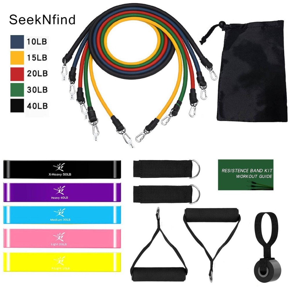 Corntined™ 11pc Resistance Band Set